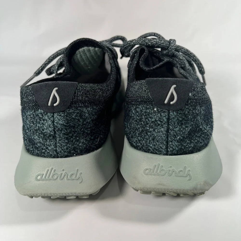 Allbirds Women's Wool Dasher 2 Mizzle WD2 Natural‎ Black Running Shoes W10